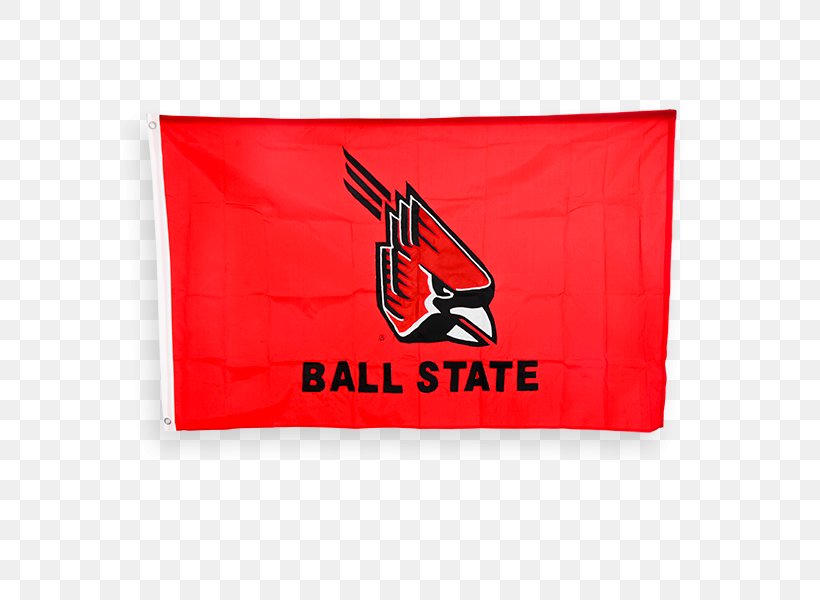 Ball State University Flag Brand Rectangle, PNG, 600x600px, Ball State University, Brand, Flag, Public University, Rectangle Download Free
