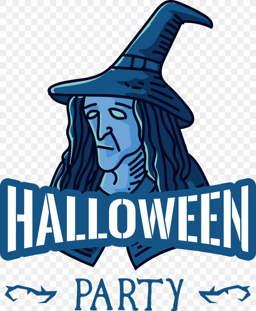 Halloween Party, PNG, 2465x3000px, Halloween Party, Character, Geometry, Line, Logo Download Free