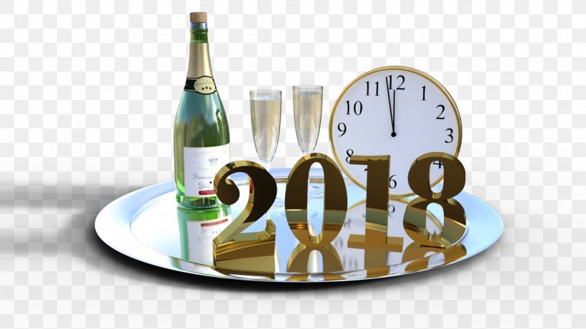 New Year's Day Desktop Wallpaper, PNG, 1920x1080px, New Year, Bottle, Brand, Champagne, Glass Bottle Download Free