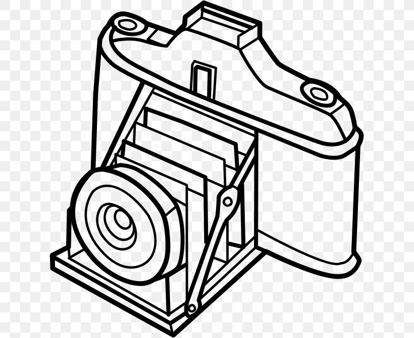 Photographic Film Camera Clip Art, PNG, 623x671px, Photographic Film, Animated Film, Area, Black And White, Camera Download Free