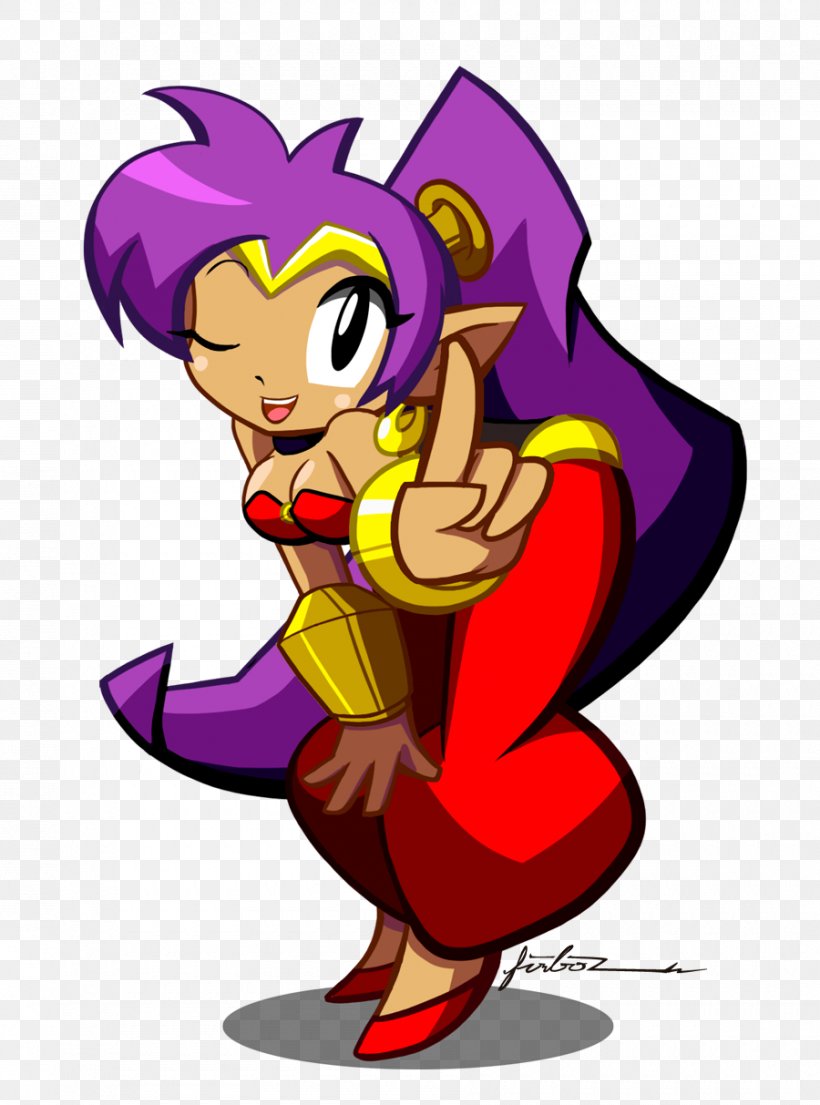 Shantae: Half-Genie Hero Shantae And The Pirate's Curse Shantae: Risky's Revenge Video Game, PNG, 900x1213px, Watercolor, Cartoon, Flower, Frame, Heart Download Free