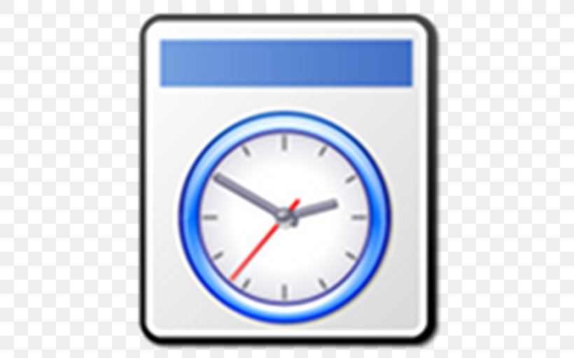 Alarm Clocks Nuvola Time, PNG, 512x512px, Alarm Clocks, Area, Clock, David Vignoni, Electric Blue Download Free