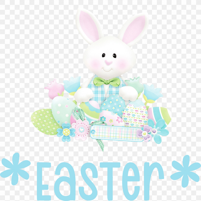 Easter Bunny, PNG, 2989x3000px, Easter Bunny, Easter Day, Infant, Meter, Paint Download Free