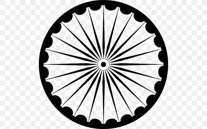 Sarnath Ashoka Chakra Clip Art, PNG, 512x512px, Sarnath, Area, Ashoka, Ashoka Chakra, Black Download Free