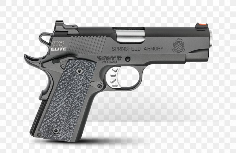 Springfield Armory, Inc. M1911 Pistol .45 ACP Firearm, PNG, 1200x782px, 45 Acp, 919mm Parabellum, Springfield Armory, Air Gun, Airsoft Download Free