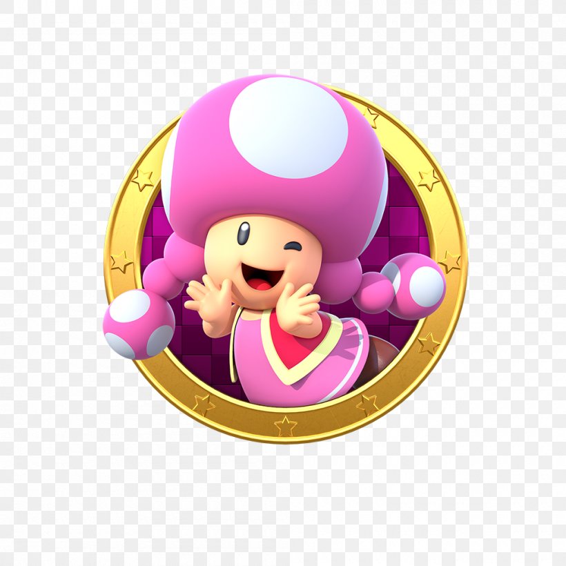 Super Mario Bros. Toad Luigi, PNG, 1000x1000px, Mario Bros, Luigi, Magenta, Mario, Mario Party Download Free