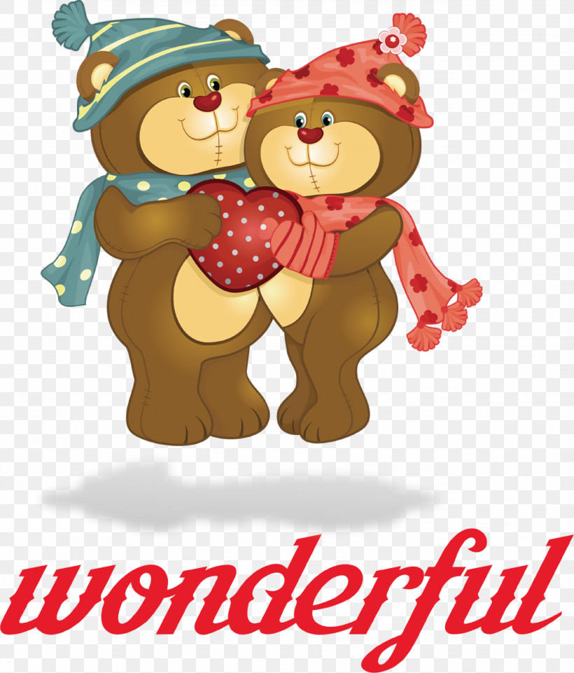 Wonderful Valentines Day, PNG, 2558x2999px, Wonderful, Bears, Birthday, Cartoon, Cuteness Download Free
