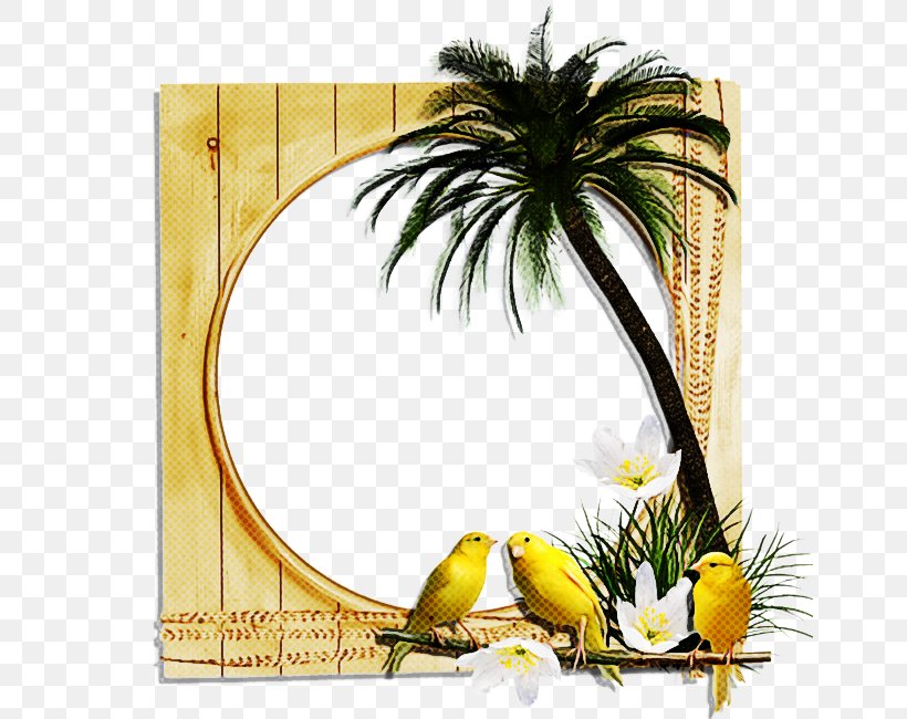 Coconut Tree Cartoon, PNG, 650x650px, Pineapple, Banana, Bird, Coconut, Date Palm Download Free