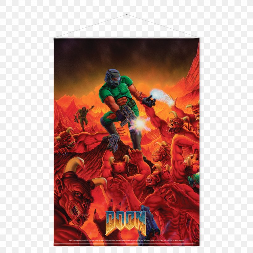 Doom II The Ultimate Doom Brutal Doom, PNG, 1500x1500px, Doom, Art, Bethesda Softworks, Brutal Doom, Cyberdemon Download Free