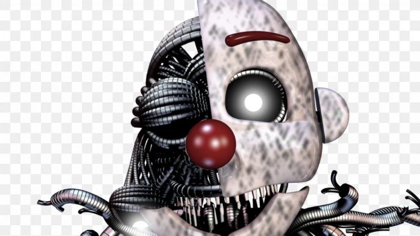 Five Nights At Freddy's: Sister Location The Joy Of Creation: Reborn Jump Scare Video, PNG, 1024x576px, Joy Of Creation Reborn, Animatronics, Art, Clown, Endoskeleton Download Free