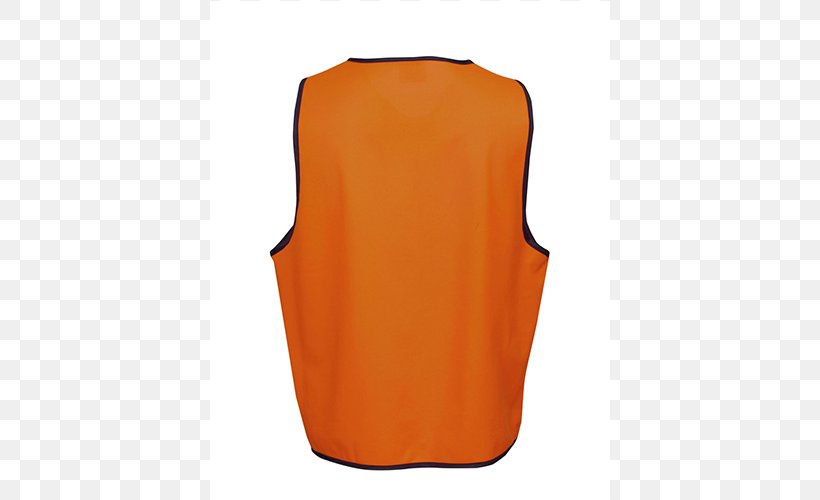 Gilets Neck, PNG, 500x500px, Gilets, Neck, Orange, Sportswear, Vest Download Free