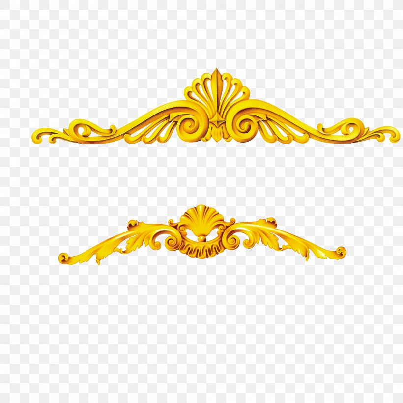 Gold Motif, PNG, 2000x2000px, Gold, Area, Art, Color, Creative Work Download Free