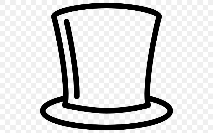 Top Hat, PNG, 512x512px, Top Hat, Black And White, Clothing Accessories, Fashion, Hat Download Free