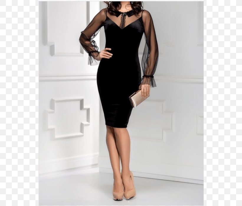 Little Black Dress Sleeve Tulle Velvet, PNG, 700x700px, Little Black Dress, Black, Blouse, Chiffon, Cocktail Dress Download Free