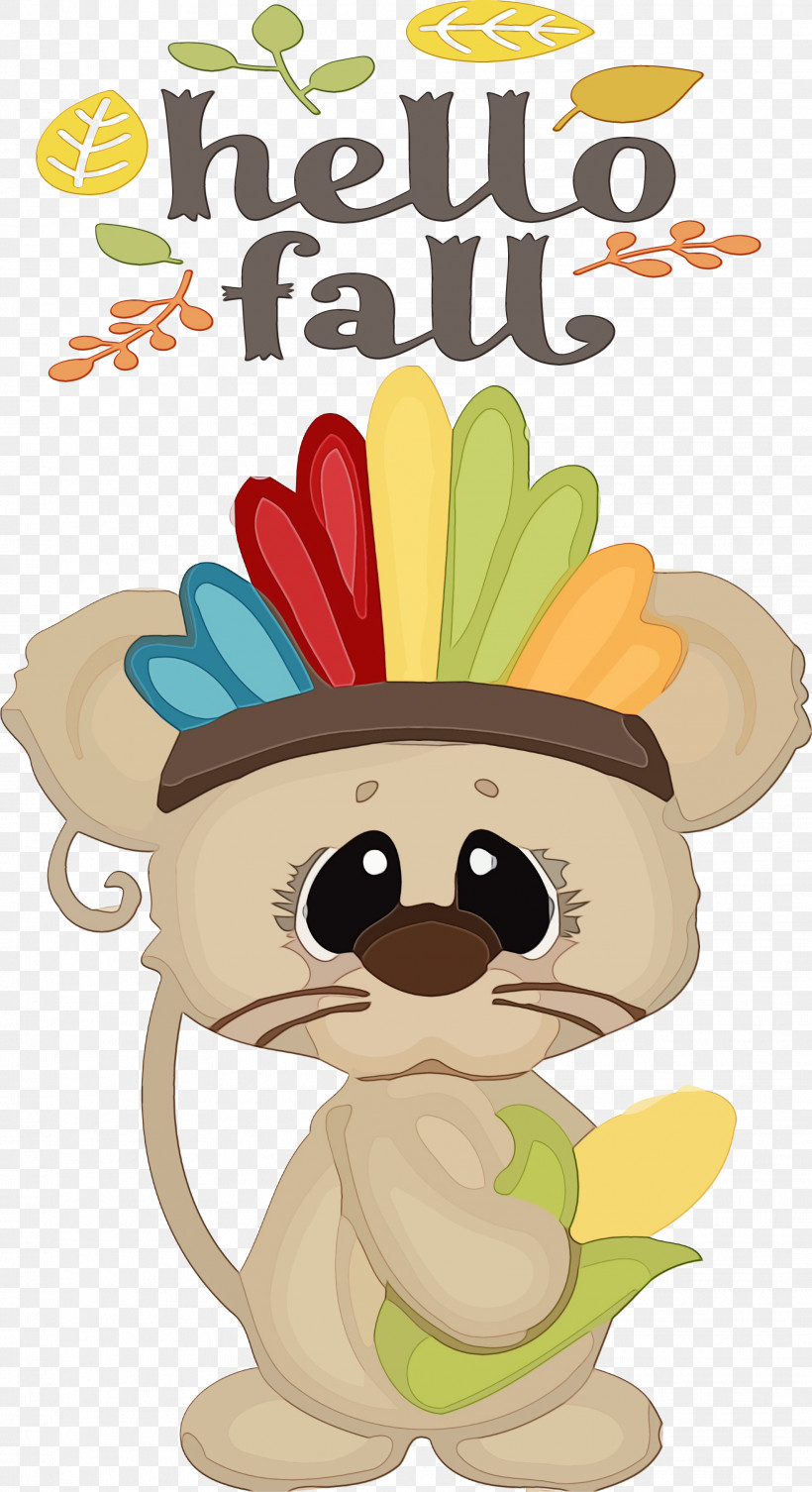 Thanksgiving Turkey, PNG, 1966x3612px, Hello Fall, Autumn, Cartoon, Cartoon M, Clip Art For Fall Download Free