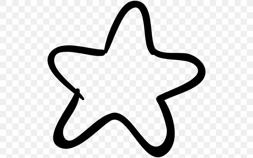 Five-pointed Star Symbol, PNG, 512x512px, Fivepointed Star, Black, Black And White, Monochrome Photography, Shape Download Free