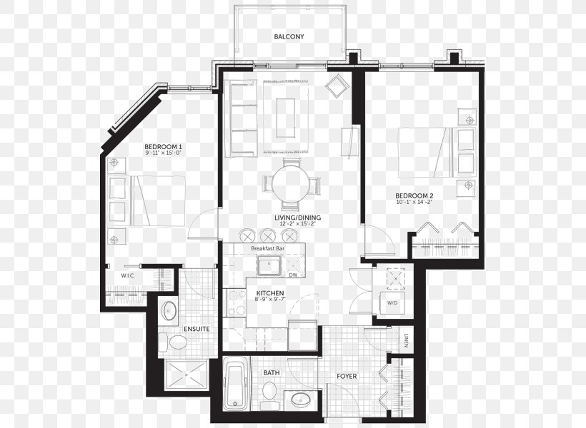 Floor Plan Claridge Homes Architecture Building Condominium, PNG, 547x600px, Floor Plan, Architectural Engineering, Architecture, Area, Black And White Download Free