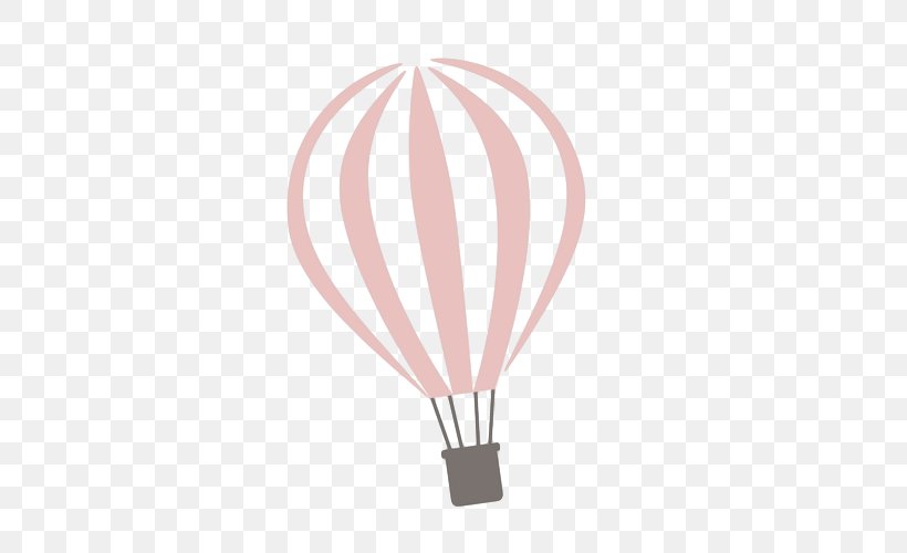 Hot Air Balloon Line, PNG, 500x500px, Hot Air Balloon, Balloon, Pink, Pink M Download Free