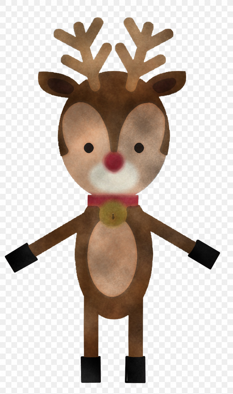 Reindeer, PNG, 1024x1727px, Reindeer, Deer, Fawn, Fur, Stuffed Toy Download Free