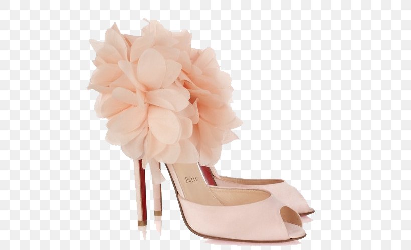 Slipper Peep-toe Shoe High-heeled Footwear Sandal, PNG, 501x500px, Slipper, Boot, Bride, Christian Louboutin, Court Shoe Download Free