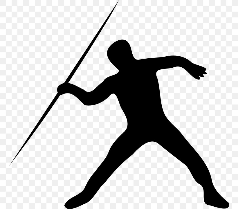 Javelin Throw Black, PNG, 758x720px, Javelin Throw, Athlete, Athletics, Black, Blackandwhite Download Free