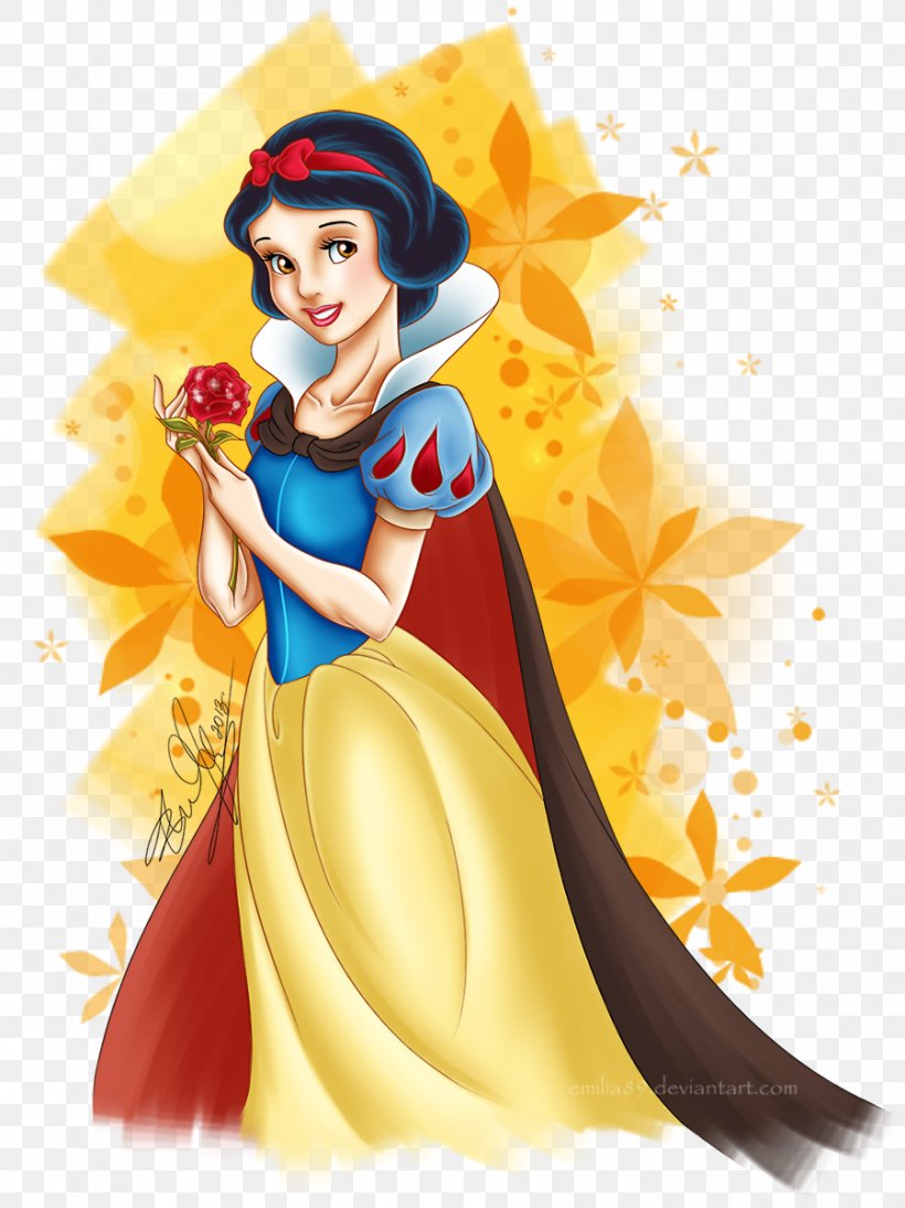Snow White And The Seven Dwarfs Wedding Invitation Birthday Craft, PNG, 900x1201px, Watercolor, Cartoon, Flower, Frame, Heart Download Free