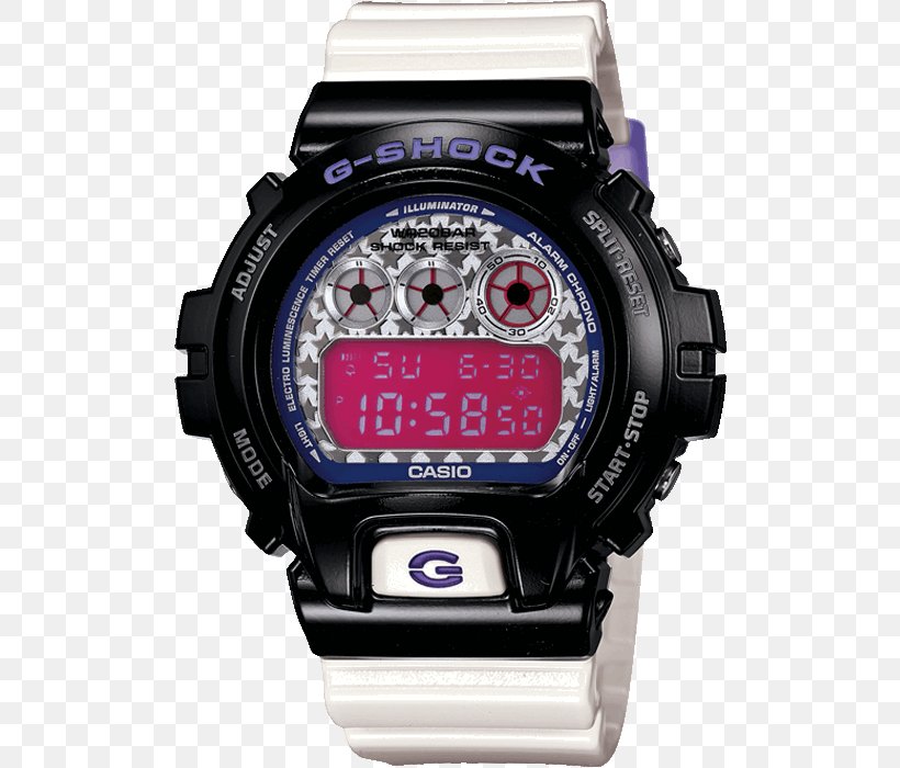 G-Shock Shock-resistant Watch Casio White, PNG, 700x700px, Gshock, Blue, Brand, Casio, Chronograph Download Free
