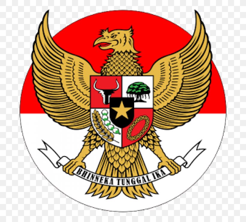 Indonesia The Birth Of Pancasila Pancasila Day Badan Pembinaan Ideologi Pancasila, PNG, 740x740px, Indonesia, Art, Bird, Crest, Fictional Character Download Free