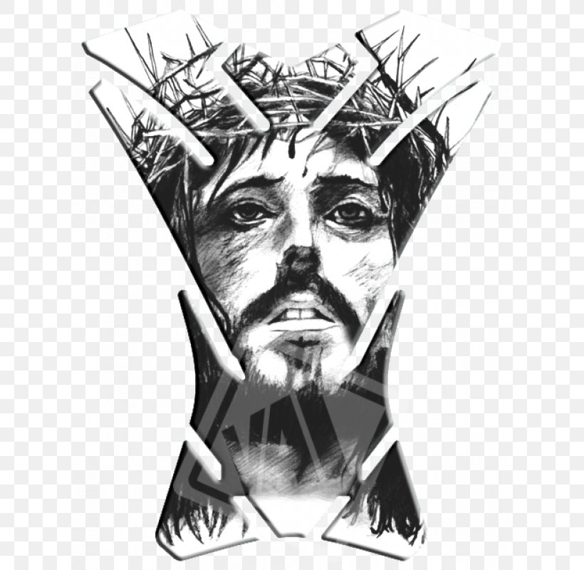 Drawing Black And White Christ, PNG, 800x800px, Drawing, Adhesive, Art, Black And White, Christ Download Free