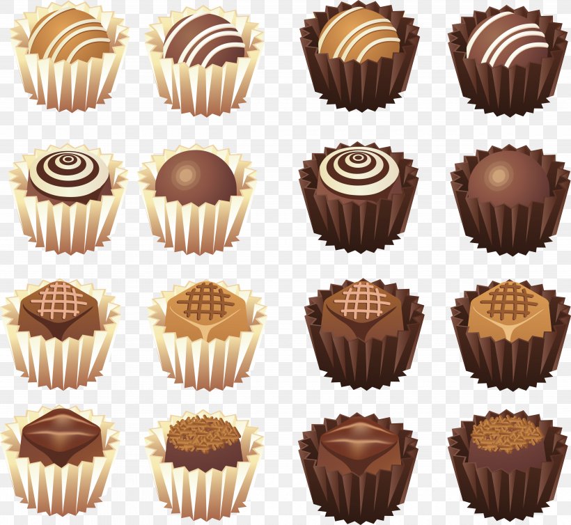 Chocolate Truffle Praline Bonbon Ischoklad Peanut Butter Cup, PNG, 5000x4603px, Chocolate Truffle, Baking, Bonbon, Candy, Chocolate Download Free