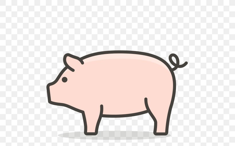 Domestic Pig, PNG, 512x512px, Pig, Animal Figure, Cut Of Pork, Domestic Pig, Fauna Download Free