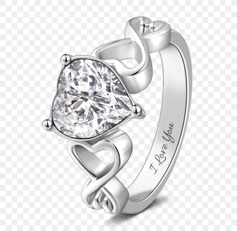 Wedding Ring Silver Pre-engagement Ring Body Jewellery, PNG, 800x800px, Ring, Body Jewellery, Body Jewelry, Crystal, Diamond Download Free