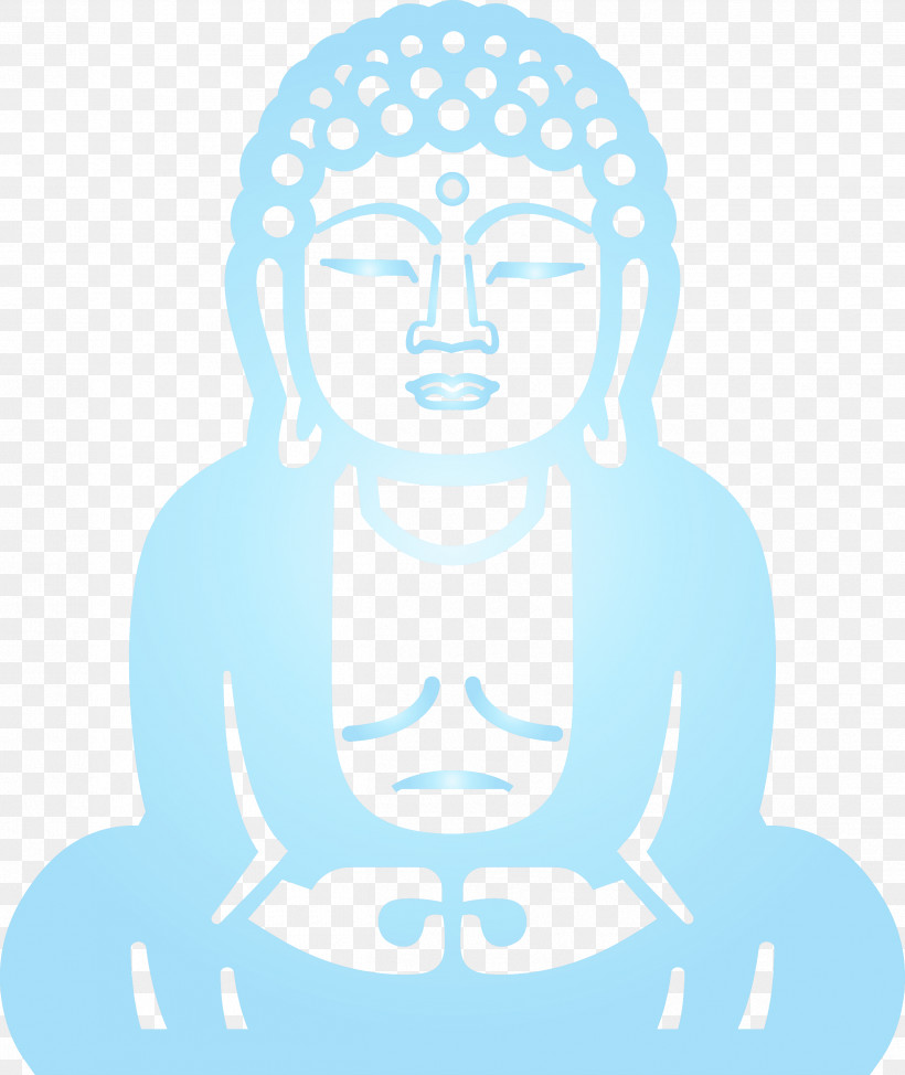 Buddha, PNG, 2524x2999px, Buddha, Head, Meditation, Physical Fitness, Turquoise Download Free