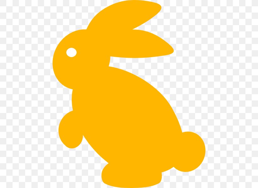 Easter Bunny Silhouette Rabbit Clip Art, PNG, 486x599px, Easter Bunny, Beak, Drawing, Easter, Organism Download Free