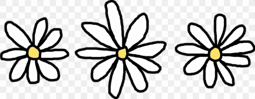 Flower Common Daisy Clip Art, PNG, 1768x692px, Flower, Art, Black And White, Common Daisy, Cut Flowers Download Free