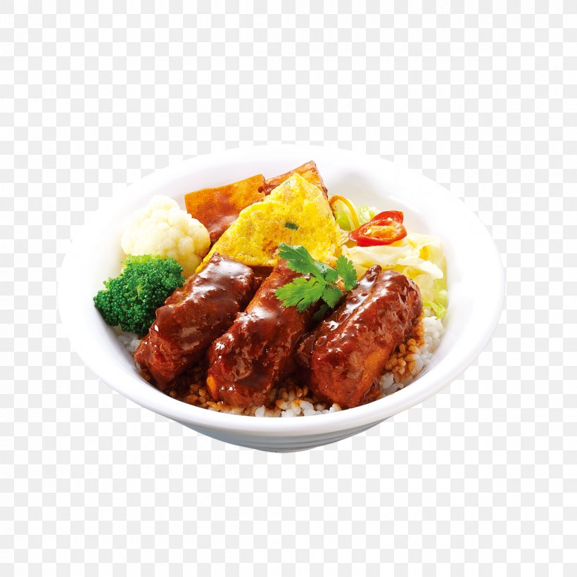 Spare Ribs Bacon Pork Ribs Rice, PNG, 1200x1200px, Ribs, Asian Food, Bacon, Black Rice, Bread Download Free