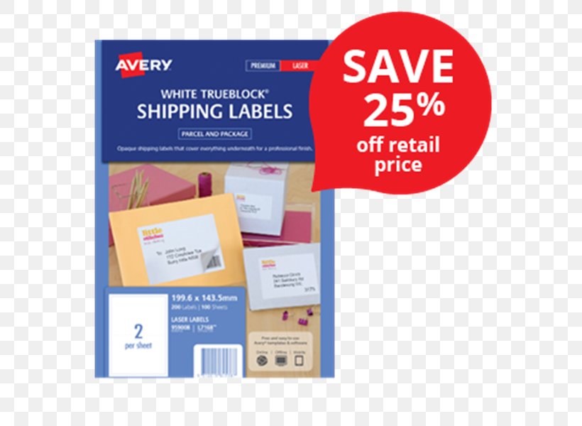 Adhesive Label Avery Dennison Printing Mail, PNG, 600x600px, Label, Address, Adhesive, Adhesive Label, Advertising Download Free