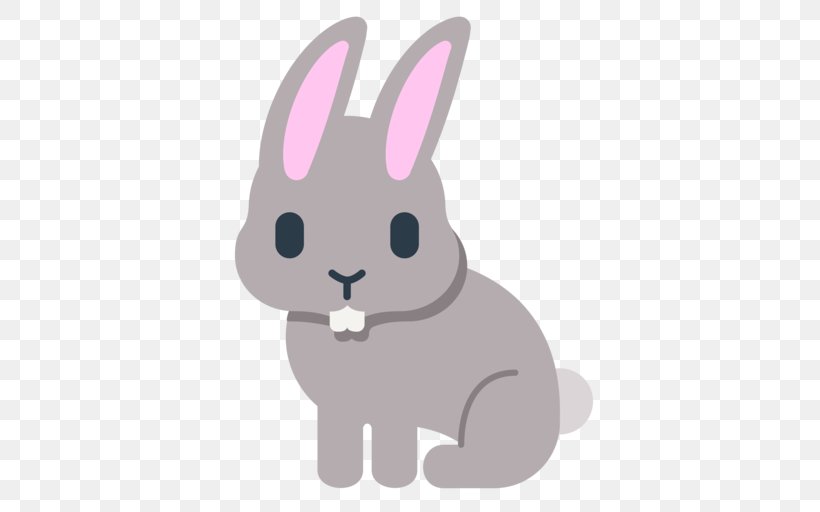 Domestic Rabbit Whiskers Easter Bunny Emoji Hare, PNG, 512x512px, Domestic Rabbit, Carnivoran, Cat, Cat Like Mammal, Dog Like Mammal Download Free