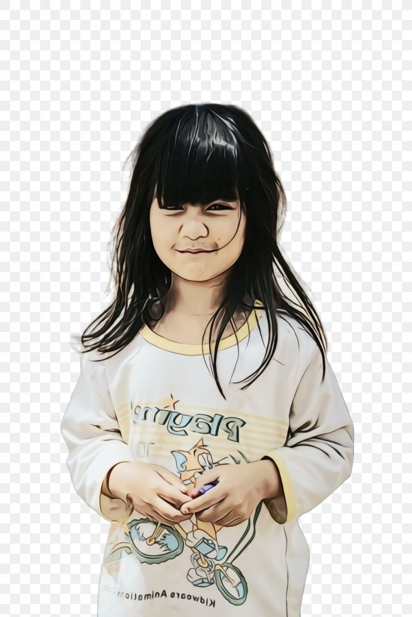 Little Girl, PNG, 1636x2448px, Girl, Black Hair, Child, Cute, Gesture Download Free