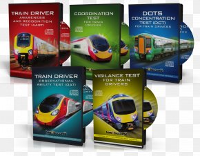 Train - VIGILANCE TEST FOR TRAIN DRIVERS DOTS CONCENTRATION TEST DCT FOR TRAIN DR Railroad Engineer Brand PNG