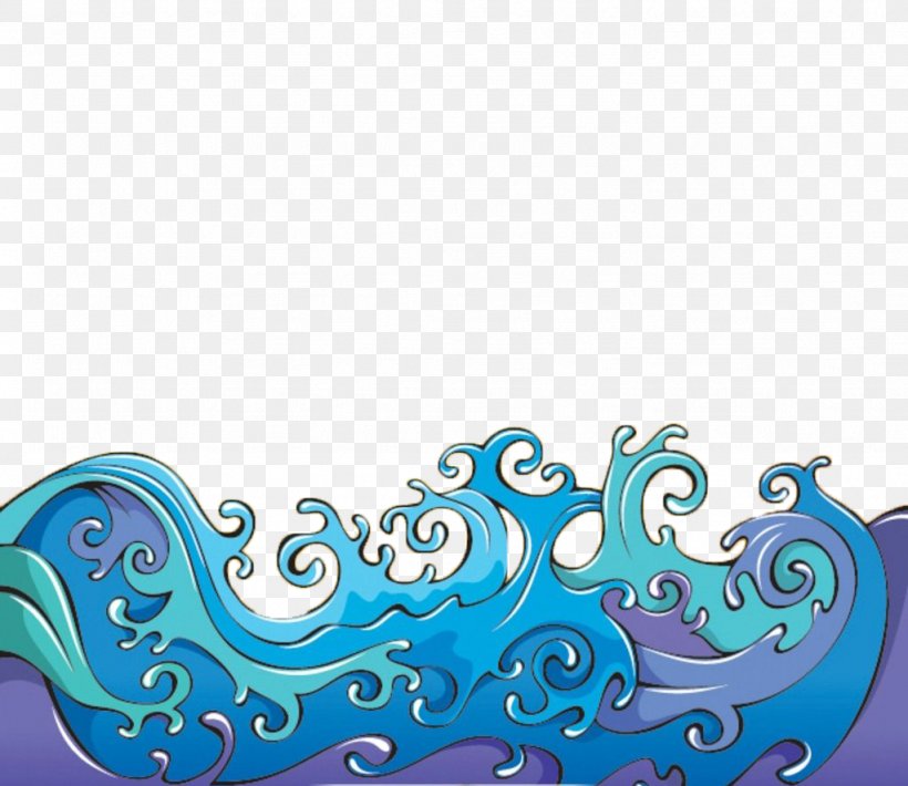 Wind Wave Drawing, PNG, 1024x887px, Wind Wave, Aqua, Blue, Cartoon