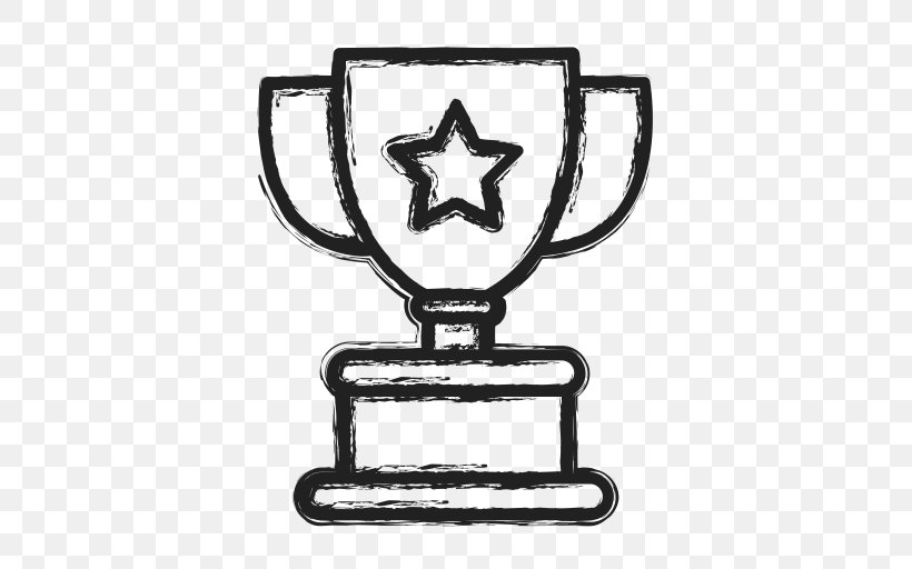 Trophy, PNG, 512x512px, Trophy, Automotive Exterior, Award, Black And White, Symbol Download Free