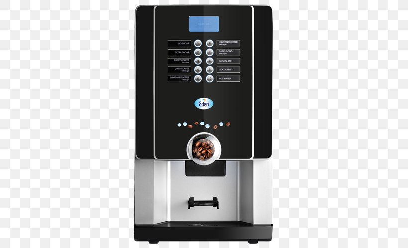 Coffeemaker Espresso Kaffeautomat Cappuccino, PNG, 500x500px, Coffee, Bean, Cafe, Cappuccino, Coffee Preparation Download Free