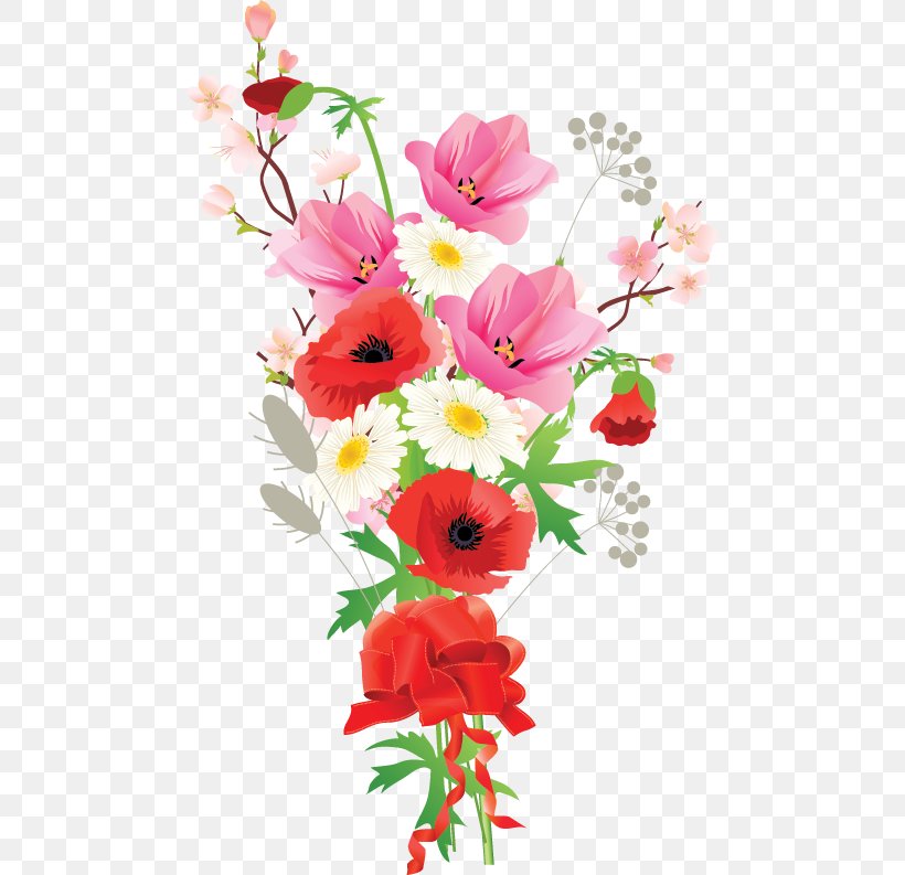 Flower Bouquet Vase Clip Art Floral Design, PNG, 482x793px, Watercolor, Cartoon, Flower, Frame, Heart Download Free