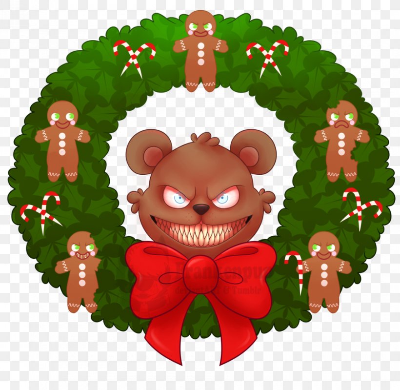Krampus Christmas Ornament Der Klown Drawing, PNG, 900x877px, Watercolor, Cartoon, Flower, Frame, Heart Download Free