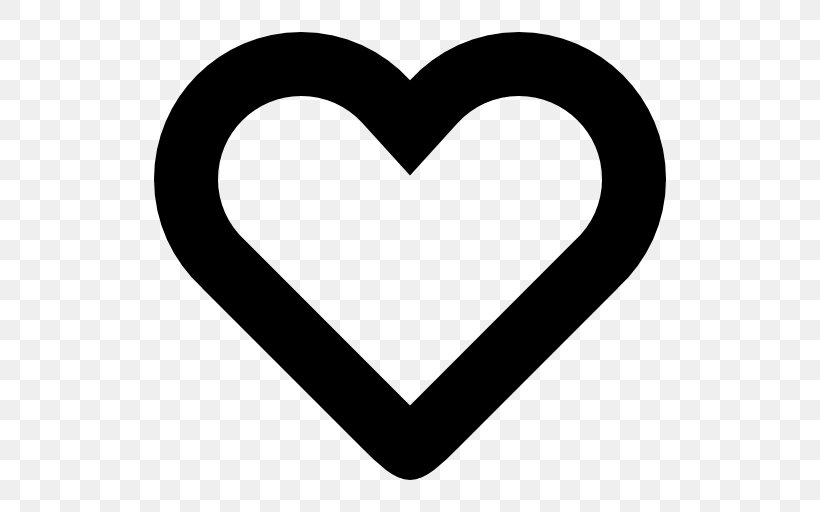 Shape Heart, PNG, 512x512px, Shape, Black And White, Curve, Heart, Love Download Free