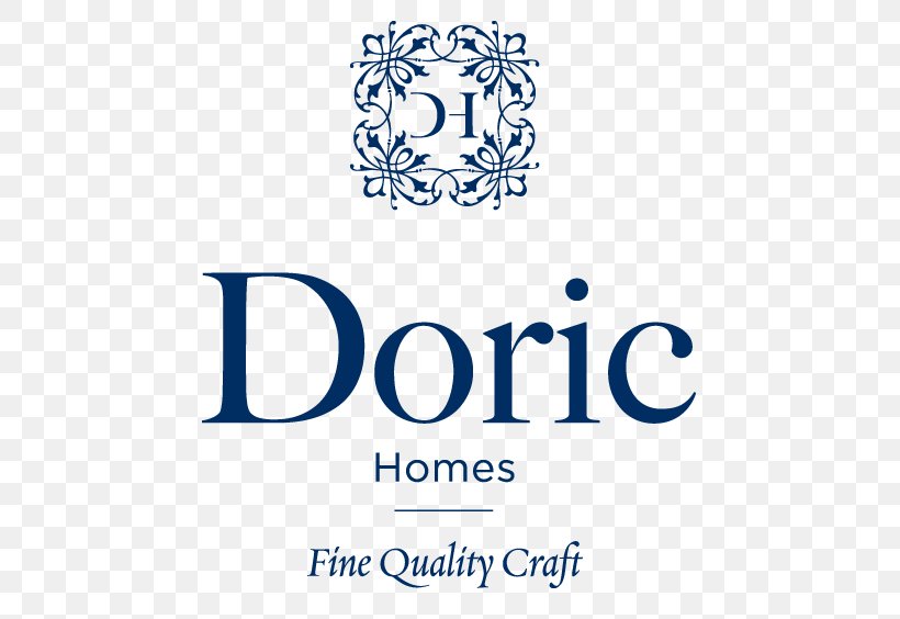 Logo Doric Homes Inc Royalty-free Organization, PNG, 526x564px, Logo, Area, Art, Blue, Brand Download Free