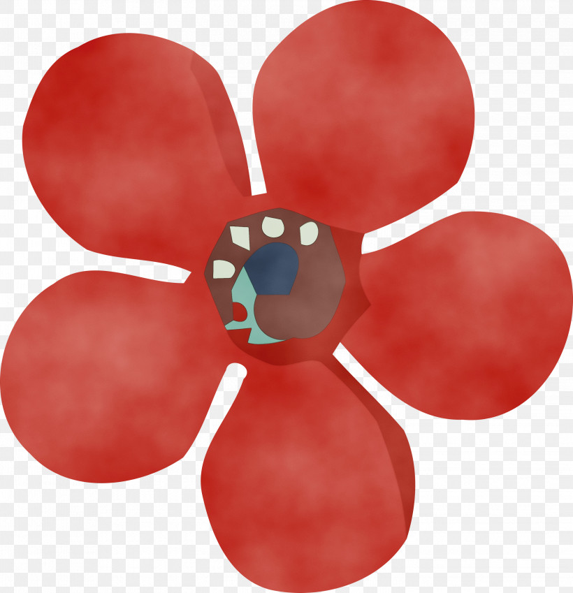 Petal Flower Red, PNG, 2897x3000px, Watercolor Flower, Flower, Paint, Petal, Red Download Free