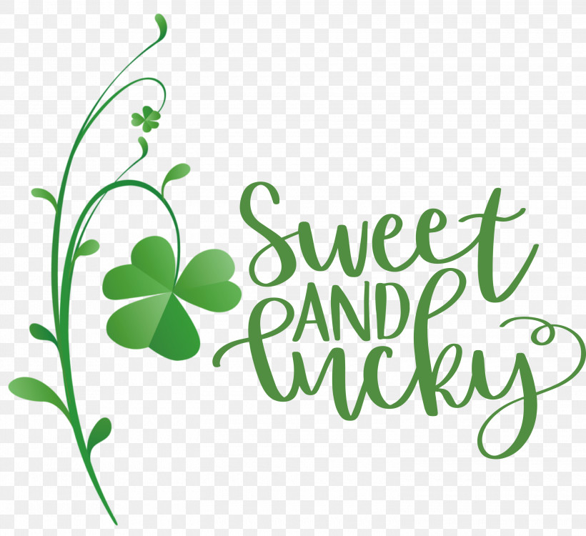 Sweet And Lucky St Patricks Day, PNG, 3000x2746px, St Patricks Day, Clover, Decal, Fourleaf Clover, Leaf Download Free