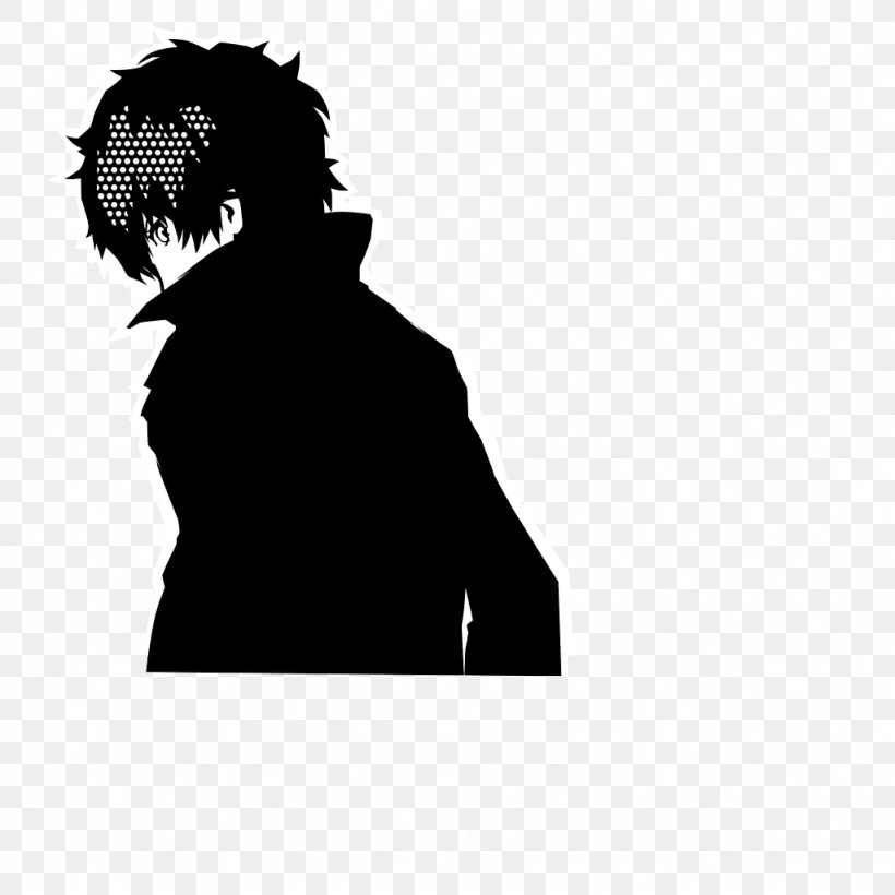 Persona 5 YouTube Transparent, PNG, 1024x1024px, Persona 5, Akira, Black, Black And White, Character Download Free